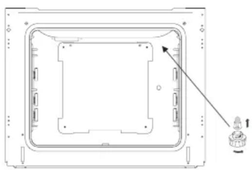AMICA EHC 12516 E - Replacement of the oven light bulb\* - 1