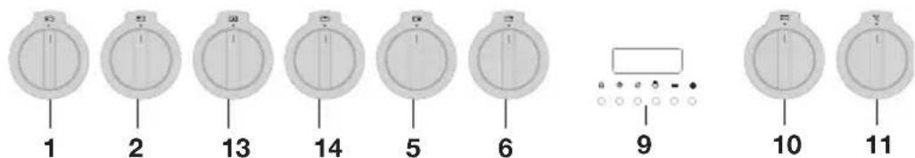 Atag FG1070DA - Bedieningspaneel - 3