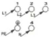 AMICA KMC 13282 E - SCHÉMA DES BRANCHEMENTS POSSIBLES Attention ! La tension des éléments chauffants est de 230V. - 3