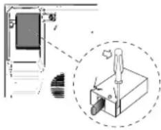 HOTPOINT KRM 640 X - Klemmenstrook - 1