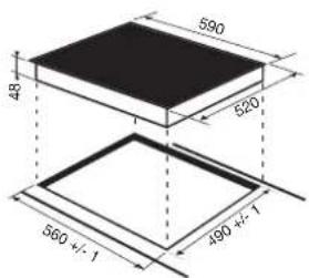 HOTPOINT KRM 640 X - Encastrement - 1
