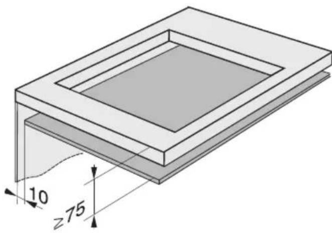 MIELE KM 523 - Plaque de protection - 1