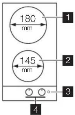 ZANUSSI ZES3921IBA - Description de l'appareil - 1