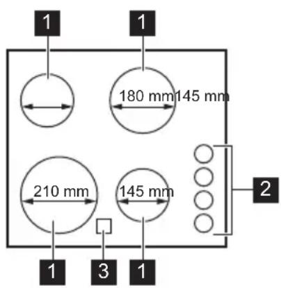 ZANUSSI ZEV6140XBV - ΔΙΑΤΑΞΗ ΕΠΙΦΑΝΕΙΑΣ ΜΑΓΕΙΡ'ΕΜΑΤΟΣ - 1