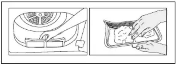 BEKO DV 7120 - Jalkojen säätäminen - 1