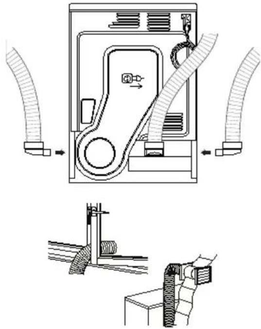 BLOMBERG TKF 7230 - Ventilation hose and connection (for products equipped with an outlet vent) - 1
