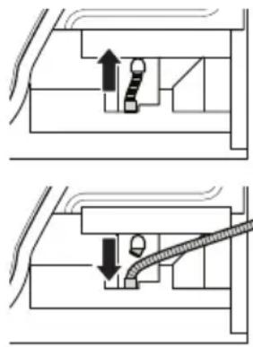 BLOMBERG TKF 7230 - Anschluss an einen Wasserablauf (bei Produkten mit Kondensator und Wärmepumpe) - 1