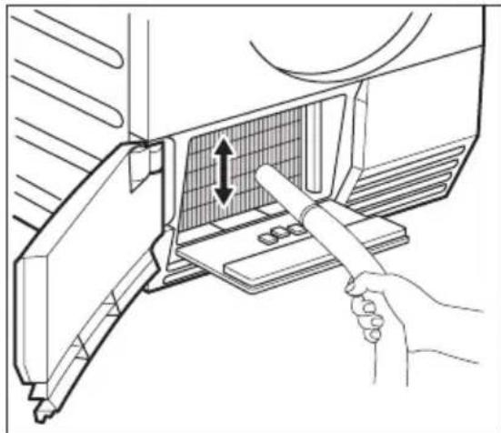 ELECTROLUX TWSL4E201 - NETTOYAGE DES FILTRES DU CONDENSEUR THERMIQUE - 5