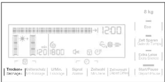 ELECTROLUX TWSL6E201 - FUNKTION TROCKEN + - 1