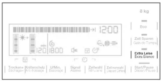 ELECTROLUX TWSL6E201 - FONCTION GAIN DE TEMPS - 2