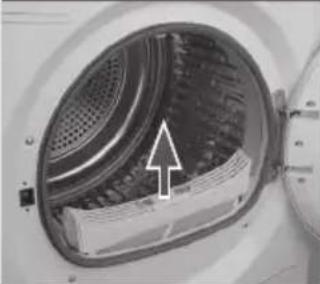 HAIER HD70-A82 - Limpie el filtro de pelusas después de cada ciclo de secado. - 1