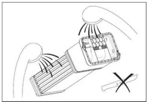 Schulthess Spirit TC 5587 - Cleaning the air cooler - 3