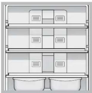 INDESIT 3D AA NX - Sistema de refrigeração - 1