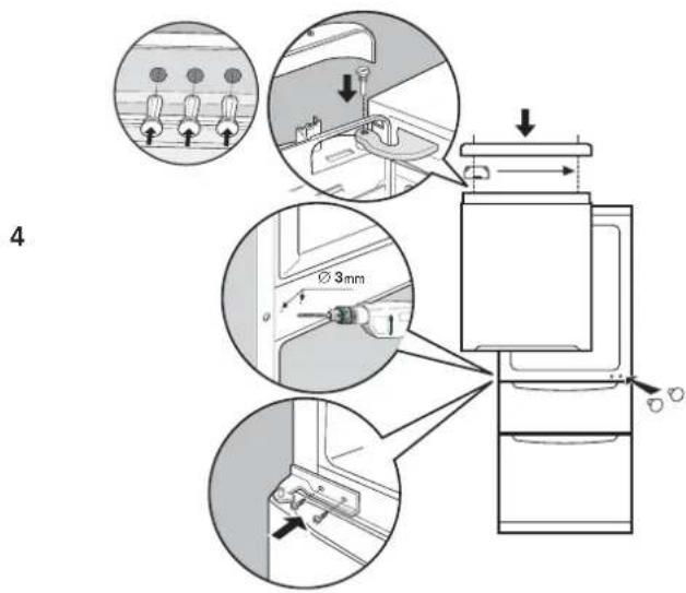 INDESIT 3D AA NX - Sustituir la bombilla - 2