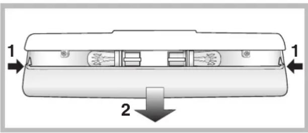 INDESIT BIAA 13 X H - Remplacement de l'ampoule d'éclairage - 1