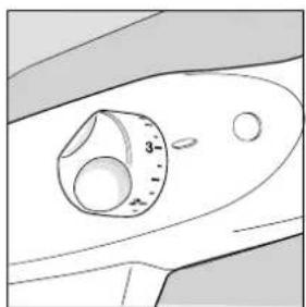 INDESIT RGA 250 - Temperature regulation knob - 1