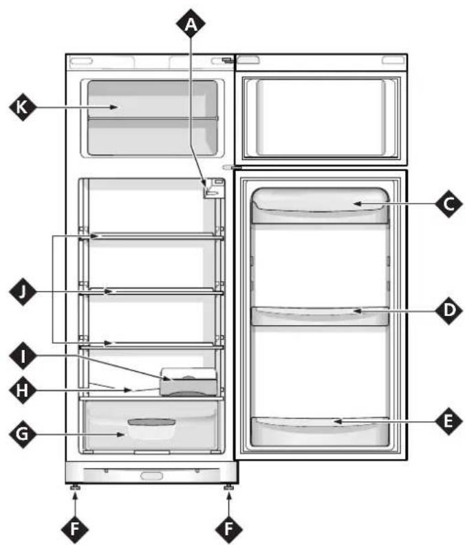 INDESIT TA 2 - Bac à glaçons - 3