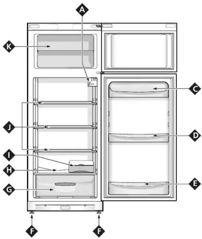 INDESIT TA 2 - Držiak na konzervy - 1