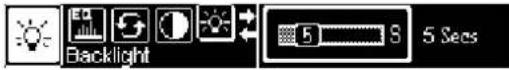 Difrnce MP855 - Backlight (Automatic shutdown of the display) - 1