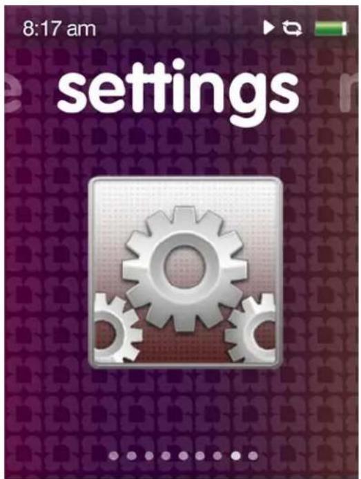 SANDISK Sansa Fuze+ - Eight Core Functions Overview - 8