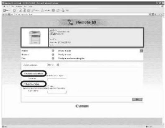 CANON imageClass D1120 - For default settings: - 3