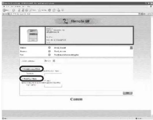CANON imageClass D1120 - For default settings: - 1
