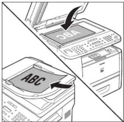 CANON imageClass D1120 - Place documents. - 1