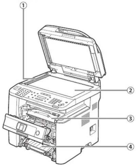 CANON imageClass D1120 - Internal View - 1