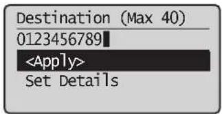 CANON imageClass MF4770n - Registering Numbers to Coded Dialing Codes - 3