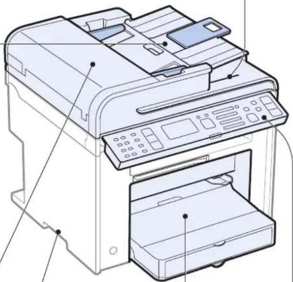 CANON imageClass MF4770n - Lift handles (left, right) - 2
