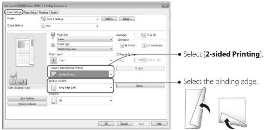 CANON imageClass MF4770n - Print a Double-Sided Document - 1
