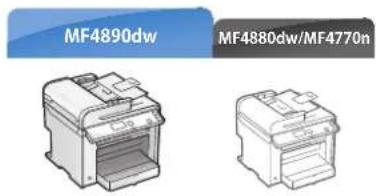 CANON imageClass MF4770n - Front Side - 1