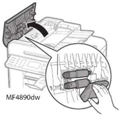 CANON imageClass MF4770n - Cleaning the Feeder - 1