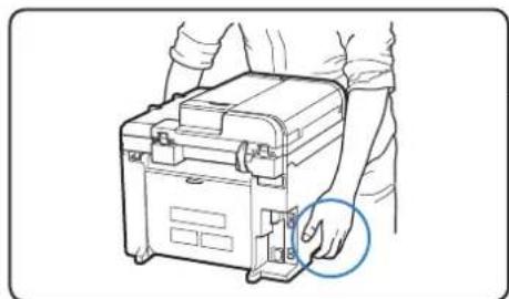CANON imageClass MF4770n - Lift handles (left, right) - 1
