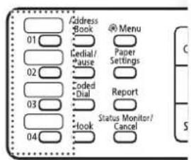 CANON imageClass MF4770n - Canceling Fax Jobs - 1