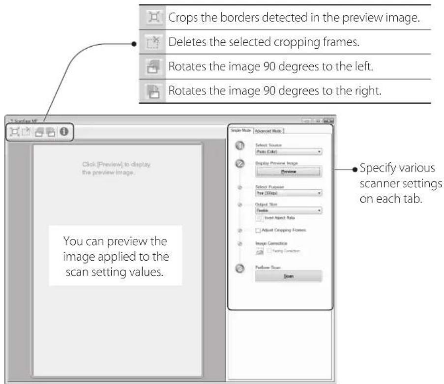 CANON imageClass MF4770n - Scan a Document with the Scanner Driver - 1