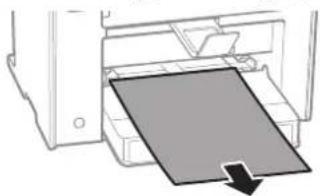 CANON imageClass MF4770n - StepSt Check and remove the jammed paper in the paper cassette. - 1
