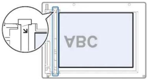 CANON imageClass MF4770n - Placing Documents on the Platen Glass - 2