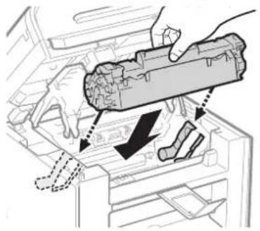 CANON imageClass MF4770n - Insert the toner cartridge. - 1