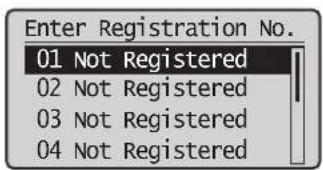 CANON imageClass MF4890dw - Switch to the Fax mode, and then press [ ] (Address Book). - 2
