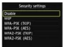 CANON Pixma MG4220 - Connection via Advanced setup - 6
