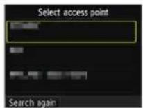 CANON Pixma MG4220 - Connection via Advanced setup - 5
