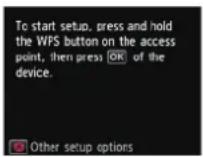 CANON Pixma MG4220 - Connection Using WPS - 1