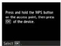 CANON Pixma MX520 - Connection Using WPS - 6