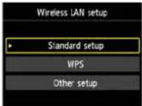 CANON Pixma MX520 - Connection via Standard setup - 1