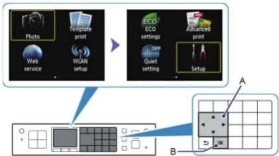 CANON Pixma MX520 - ③ Printer Setup - 2