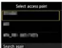 CANON Pixma MX520 - Connection via Standard setup - 2