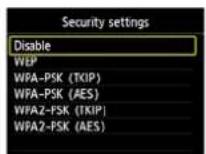 CANON Pixma MX520 - Connection via Advanced setup - 6
