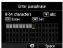 CANON Pixma MX520 - WPA/WPA2 - 3