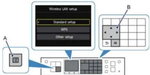 CANON Pixma MX520 - ■ To perform Standard setup again - 1